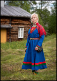 Lapland girl in Fatmomakke