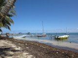 East Side of the caye