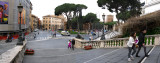 Piazza Venezia and stairs to piazza del Campidoglio