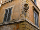 Art on the corner of a building in the ghetto .. 8595