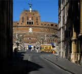Castel Sant'Angelo from via di Banco di Santo Spirito .. 9099