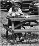 People in Monochrome HDR