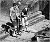 People in Monochrome HDR