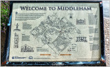 An Old Map of Middleham