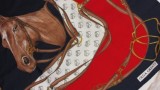 OLGA GRECO paarden sjaal detail 