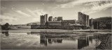 Caerphilly castle.