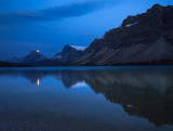 Bow Lake Moonrise