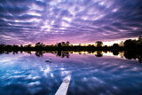 Washboard sky  not three days dry!