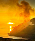 Dursey Island Ablaze at Sunset