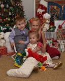 Three Grandchildren - a Twinkle of Mischief