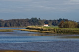 Ramsholt Arms beyond Kirton Creek