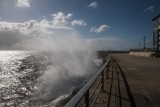 Sturm an der Promenade