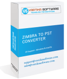 Zimbra to PST Converter