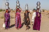 Returning from the Water well