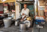 Chai Vender at a Road Stop
