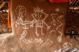 Childs Drawing in a Village House