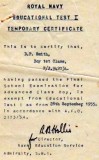 1955, 29TH SEPTEMBER - DOUG SMITH, TEMP. ET1 CERT..jpg