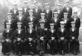 1956 - GRENVILLE, 9 CLASS, INSTR. CPO BLOXHAM, I AM ON HIS LEFT..jpg