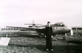 1960, NOVEMBER - COLIN SCHIRALDI, ONE OF THE AIRCRAFT AT GANGES FOR TRAINING CHOCKHEADS..jpg