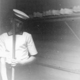 1963 - TREVOR HOLMES' PHOTO OF ALAN BROWN, DRAKE, 40 MESS, 920 CLASS. 3..jpg