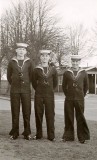 1966, 21ST FEBRUARY  GARY FAULKNER, 82 RECR., RODNEY, 26 CLASS, WITH TONY WHITE AND TREVOR LEWIS.