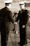 1969, 5TH MAY - COLIN DAWSON, I WAS A PO JUNIOR RECEIVING MY JI BADGE IN THIS 1970 PHOTO..jpg