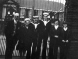 PETER DAVIS - 1973 - OUTSIDE THE SCHOOL BLOCK..jpg