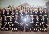1975, SEPTEMBER - DILWYN JONES, GUARD OF HONOUR FOR EARL MOUNTBATTEN AND 70TH ANNIVERSARY MARCH PAST IPSWICH. I'M 2ND LEFT FRONT