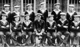 1928 - CRICKET TEAM, P.O. BOY ON LEFT IS LES TURFREY.JPG