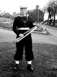 1961, NOVEMBER - DAVID BRIGHTON, 45 RECR., COLLINGWOOD, 43 MESS, 391 CLASS BUNTINGS.jpg