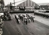 1958, JANUARY - ALFRED SINGLETON, H.M. THE QUEEN'S VISIT, GENERAL VIEW AT HARWICH.jpg