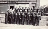 UNDATED - GANGES BOYS OUTSIDE A SHOP IN IPSWICH, NOTE THE DIFFERENT CAPS.jpg