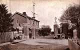 UNDATED - MAIN GATE, SHOTLEY NAVAL BARRACKS, NOTE 2 MASTS.jpg