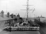 UNDATED - CHURCH SERVICE ON THE QUARTER DECK.jpg