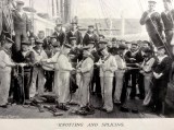 UNDATED - KNOTTING AND SPLICIND ABOARD THE GANGES.jpg