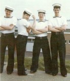 1973, JAN-FEB - BILL CHAPMAN, MYSELF, X, WINSON AND RAY ENSOR