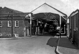 UNDATED - BENBOW LANE WITH THE ARCH OVER THE STEPS DOWN TO THE FORESHORE JUST VISIBLE