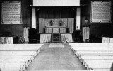 UNDATED - DICKIE DOYLE, GYM READY FOR SUNDAY SERVICE.JPG