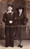 1934 - ALEXANDER ROBERTSON, ORIGINAL, COLLINGWOOD, 213-214 CLASSES, ON HIS WEDDING DAY NOVEMBER 1940 AFTER BECOMING A TAG.jpg