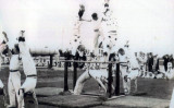 UNDATED - JIM WORLDING, GYMNASTICS DISPLAY, AT A FETE, PROBABLY 1916.jpg