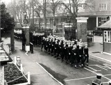 1973, FEBRUARY - MUSEUM, 41 RECR., THE LAST BOYS RECRUITMENT MARCHING THROUGH THE MAIN GATES.jpg