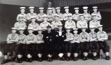 1959, 6TH OCTOBER - TONY PORTER, 26 RECR., ANNXEE, INSTR. CPO WEST, I AM 2ND FROM RIGHT, CENTRE ROW.jpg