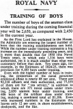 1905-2005 - DICKIE DOYLE, PRESS CUTTINGS RE. GANGES, BOYS TRAINING, THEIR PAY AND CONDITIONS ETC., TIMES - UNDATED.jpg