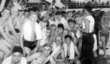 1960. 5TH JANUARY - TERRY REVELL, BENBOW, 31 MESS, 201 CLASS, SWIMMING POOL, C..jpg