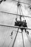 1966, 14TH NOVEMBER - CHRIS KNIGHT, 89 RECR., DUNCAN, 13 MESS, RECREATION ON THE MAST.jpg