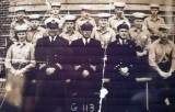 1968 - LES BROWN, 01 RECR., GRENVILLE, 113 CLASS, STOKERS, I AM MIDDLE ROW BETWEEN THE OFFICERS.jpg