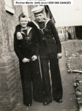 1959, 5TH MAY - MIKE HOOK WITH PINCHER MARTIN, ANSON, 22 MESS.jpg