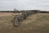 Split-rail fences