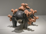 Storyteller Bear (His first), Louis Naranjo, ca. 1989