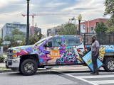 NoMa mural truck